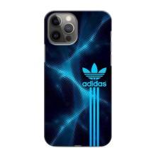 Чохли Адидас для iPhone 11 Pro Max (AlphaPrint) (Синій Адідас)
