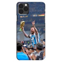 Чехлы Лео Месси Аргентина для iPhone 11 Pro Max (Месси король)
