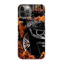 Чехлы с Машинами на Айфон 11 Про Макс (VPrint) (Черная Машина)