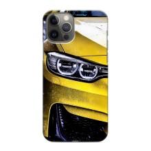 Чехлы с Машинами на Айфон 11 Про Макс (VPrint) (Желтая машина)