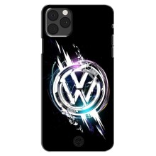 Чехол "Фольксваген" для iPhone 11 Pro Max (Volkswagen на черном)