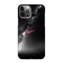 Чехол для iPhone 11 Pro Max - с принтом Найк (AlphaPrint) (Найк красный)