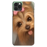 Чехол (ТПУ) Милые собачки для iPhone 11 Pro Max (Йоршенский терьер)