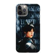 Чехлы Венсдей на iPhone 11 Pro Max Уэнсдей (AlphaPrint) (Уэнздей кошка)