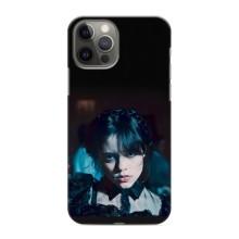 Чехлы Венсдей на iPhone 11 Pro Max Уэнсдей (AlphaPrint) (взгляд Уэнздей)