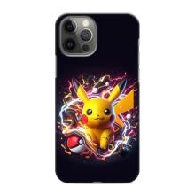 Чехол с Пикачу на iPhone 11 Pro Max – Пикачу с мячом
