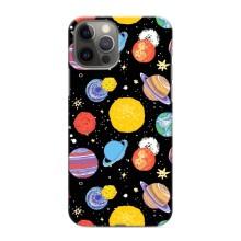 Космические Чехлы для Айфон 11 Про Макс (VPrint) (Рисованные планеты)