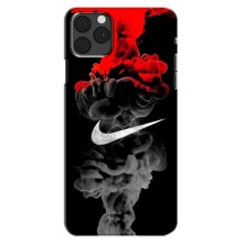 Силиконовый Чехол на iPhone 11 Pro Max с картинкой Nike – Nike дым