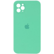 Чохол Silicone Case Square Full Camera Protective (AA) для Apple iPhone 11 Pro (5.8") – Зелений