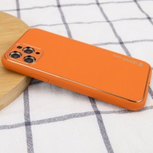 Кожаный чехол Xshield для Apple iPhone 11 Pro (5.8") – Оранжевый