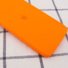 Чехол Silicone Case Square Full Camera Protective (AA) для Apple iPhone 11 Pro (5.8") – Оранжевый