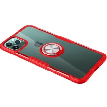 TPU+PC чехол Deen CrystalRing for Magnet (opp) для Apple iPhone 11 Pro (5.8") – Бесцветный