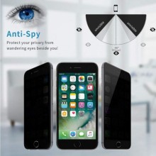 Захисне скло Privacy 5D (full glue) (тех.пак) для Apple iPhone 11 Pro / X / XS (5.8") – Чорний