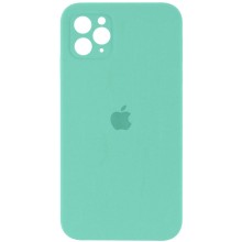 Чохол Silicone Case Square Full Camera Protective (AA) для Apple iPhone 11 Pro (5.8") – Бірюзовий