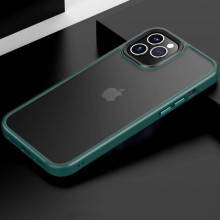 TPU+PC чехол Metal Buttons для Apple iPhone 11 Pro (5.8") – Зеленый