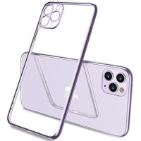 Прозрачный силиконовый чехол глянцевая окантовка Full Camera для Apple iPhone 11 Pro (5.8") – undefined