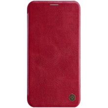 Кожаный чехол (книжка) Nillkin Qin Series для Apple iPhone 11 Pro (5.8") (Красный)