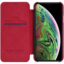 Кожаный чехол (книжка) Nillkin Qin Series для Apple iPhone 11 Pro (5.8") – Красный