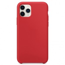 Чехол Silicone Case without Logo (AA) для Apple iPhone 11 Pro (5.8") – Красный