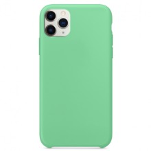 Чехол Silicone Case without Logo (AA) для Apple iPhone 11 Pro (5.8") – Зеленый