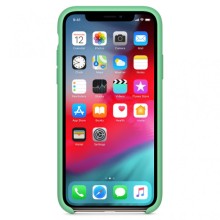 Чехол Silicone Case without Logo (AA) для Apple iPhone 11 Pro (5.8") – Зеленый