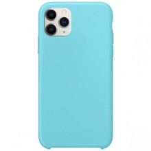 Чехол Silicone Case without Logo (AA) для Apple iPhone 11 Pro (5.8") – Голубой