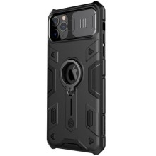 TPU+PC чехол Nillkin CamShield Armor (шторка на камеру) для Apple iPhone 11 Pro (5.8") – Черный