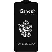 Защитное стекло Ganesh (Full Cover) для Apple iPhone 11 Pro / X / XS (5.8") – Черный