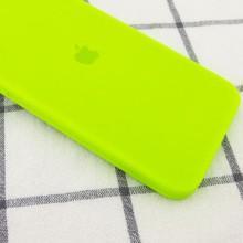 Чехол Silicone Case Square Full Camera Protective (AA) для Apple iPhone 11 Pro (5.8") – Салатовый