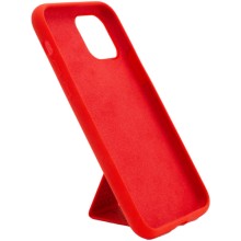 Чехол Silicone Case Hand Holder для Apple iPhone 11 Pro (5.8") – Красный