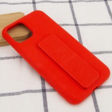 Чехол Silicone Case Hand Holder для Apple iPhone 11 Pro (5.8") – Красный