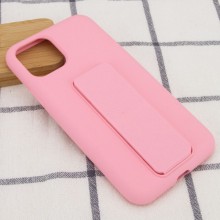 Чехол Silicone Case Hand Holder для Apple iPhone 11 Pro (5.8") – Розовый