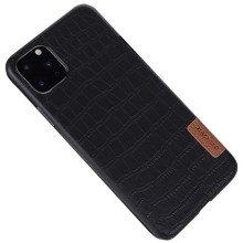 Чехол пластиковая накладка G-CASE Crocodile Series для iPhone 11 Pro – Черный