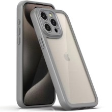TPU чехол Transparent + Colour 1,5mm для Apple iPhone 11 Pro (5.8") – Серый