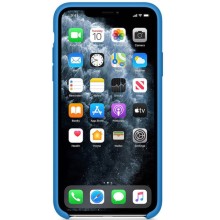 Чехол Silicone case (AAA) для Apple iPhone 11 Pro (5.8") – Синий