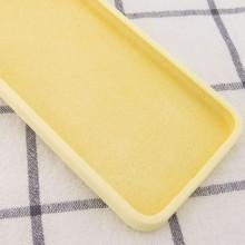 Чехол Silicone Case Square Full Camera Protective (AA) для Apple iPhone 11 Pro (5.8") – Желтый