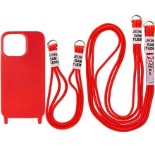 Чехол TPU two straps California для Apple iPhone 11 Pro (5.8") – Красный