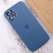 Чехол TPU+Glass Sapphire matte case для Apple iPhone 11 Pro (5.8") – Темно-синий