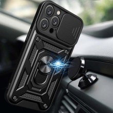 Ударопрочный чехол Camshield Serge Ring для Apple iPhone 11 Pro (5.8") – Черный