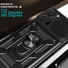 Ударопрочный чехол Camshield Serge Ring для Apple iPhone 11 Pro (5.8") – Черный