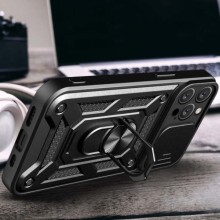 Ударопрочный чехол Camshield Serge Ring для Apple iPhone 11 Pro (5.8") – Черный