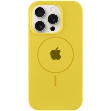 Чехол Silicone Case Full Protective (AA) with MagSafe для Apple iPhone 11 Pro (5.8") – Желтый