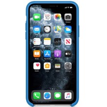 Чохол Silicone case (AAA) для Apple iPhone 11 Pro (5.8") – Синій