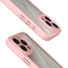TPU чехол Transparent + Colour 1,5mm для Apple iPhone 11 Pro (5.8") – Розовый
