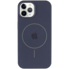 Чохол Silicone Case Full Protective (AA) with MagSafe для Apple iPhone 11 Pro (5.8") – Темно-синій