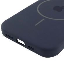 Чохол Silicone Case Full Protective (AA) with MagSafe для Apple iPhone 11 Pro (5.8") – Темно-синій