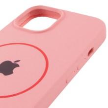 Чохол Silicone Case Full Protective (AA) with MagSafe для Apple iPhone 11 Pro (5.8") – Рожевий