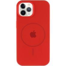 Чохол Silicone Case Full Protective (AA) with MagSafe для Apple iPhone 11 Pro (5.8") – Червоний
