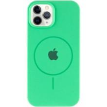 Чохол Silicone Case Full Protective (AA) with MagSafe для Apple iPhone 11 Pro (5.8") – Зелений