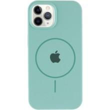Чохол Silicone Case Full Protective (AA) with MagSafe для Apple iPhone 11 Pro (5.8") – Бірюзовий